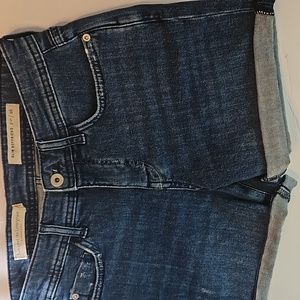 Anthropologie | Women's Pilcro and Letterpress Slim Boyfriend Denim Shorts Sz 26